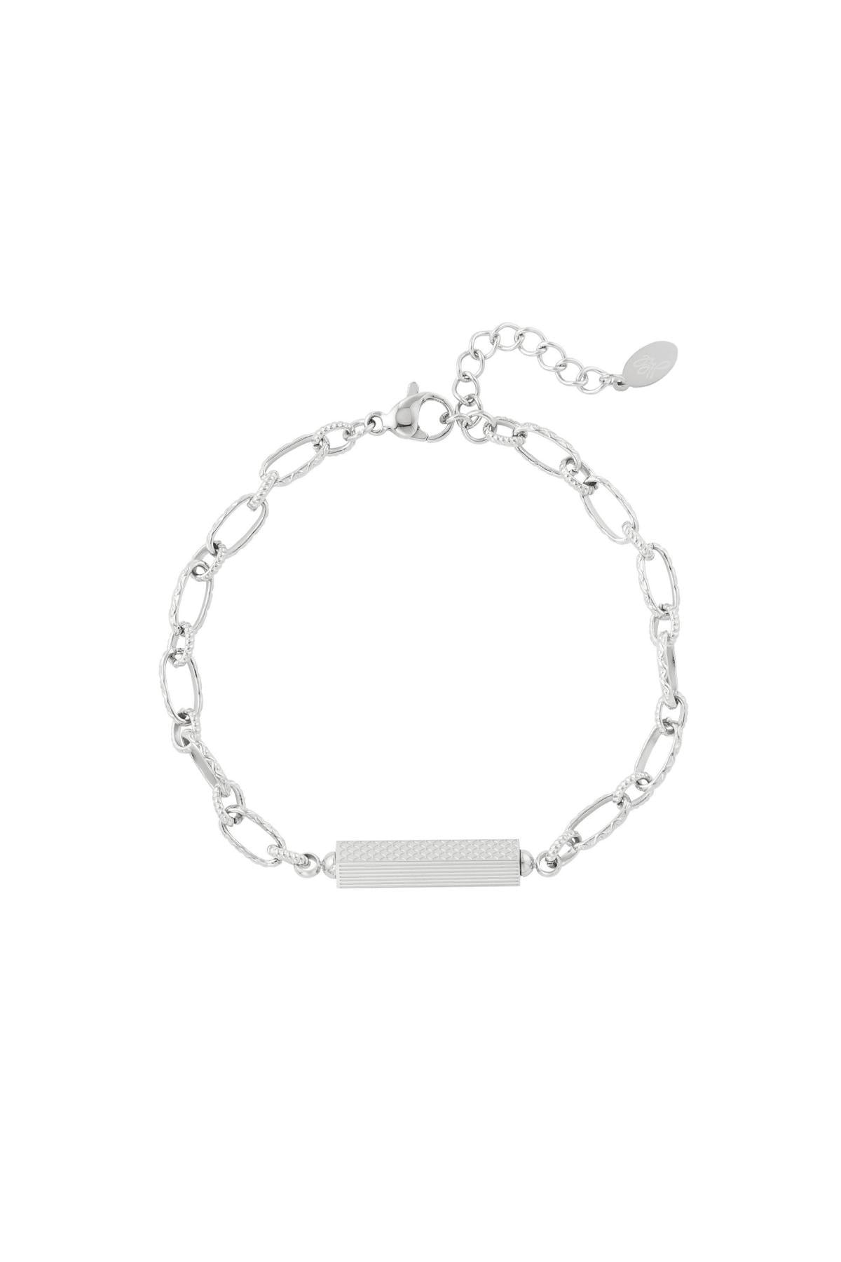 Armband schakel met bedel