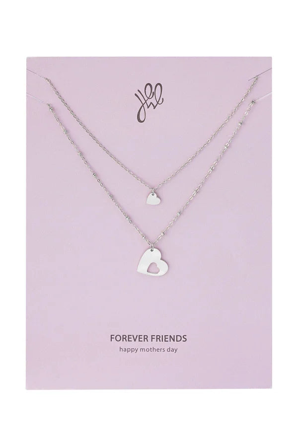 Set ketting hartjes 🌸 Moederdag inspiratie