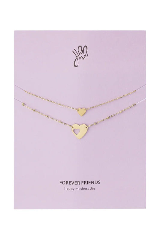 Set armbanden hartjes 🌸 Moederdag inspiratie