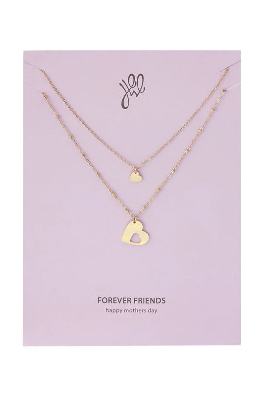 Set ketting hartjes 🌸 Moederdag inspiratie